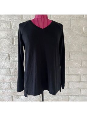 Banana Republic Black V Neck Sweater Small